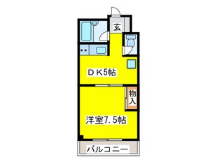 ISE伊勢住宅旭町7406の物件間取画像